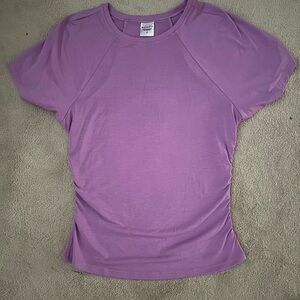Athleta Purple Short Sleeve Top